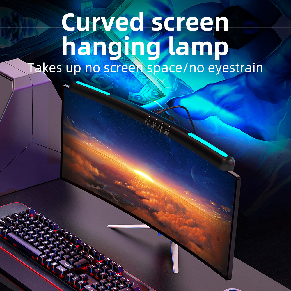 إضاءة معلقة للشاشة قابلة للتعت - مراجعة Pc Gaming Pink وسعره